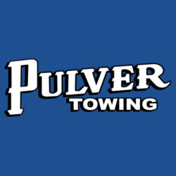 Pulver Towing Youth Hooded Sweatshirt - Royal Design