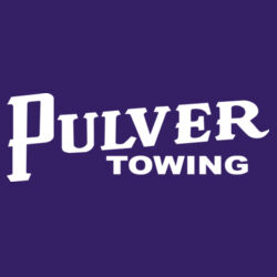 Pulver Towing Hooded Sweatshirt - Purple Design