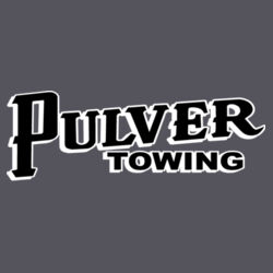 Pulver Towing Youth Crewneck Sweatshirt - Dark Heather Design