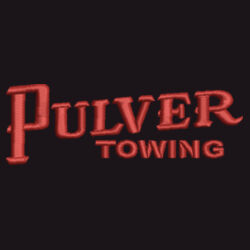 Pulver Towing Retro Trucker Cap - Black/White Design